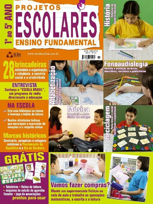 Title details for Projetos Escolares - Ensino Fundamental by Online Editora - Available